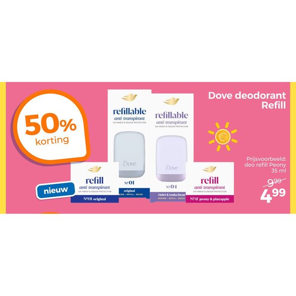 Dove deodorant Refill