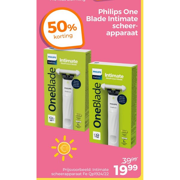 OneBlade Intimate scheerapparaat
