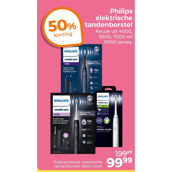 Elektrische tandenborstel (Sonicare serie)
