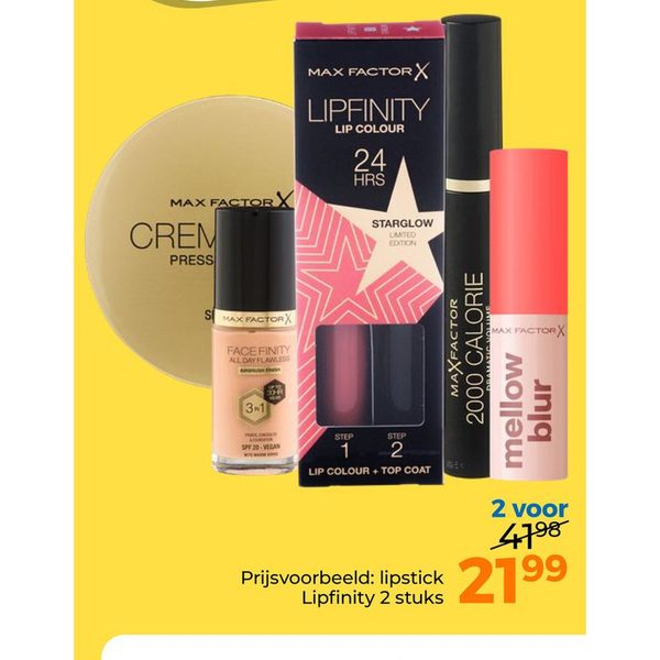 Max Factor make-up (selectie)