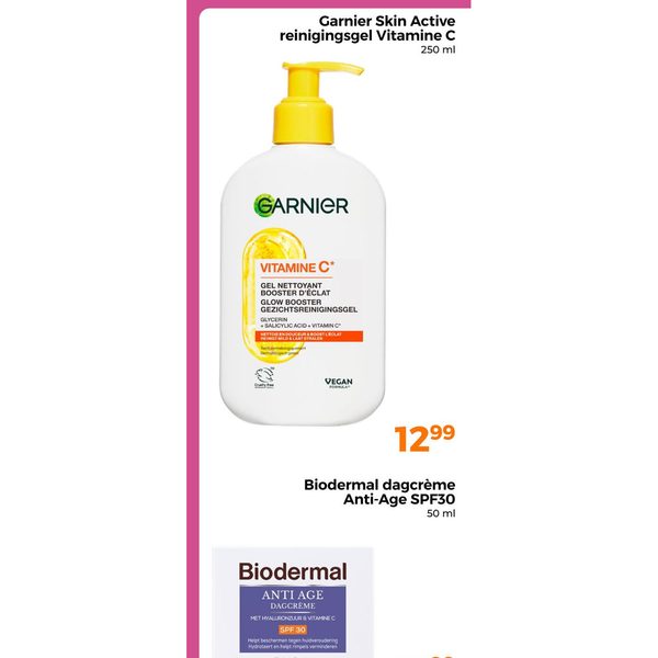 Garnier Skin Active reinigingsgel Vitamine C