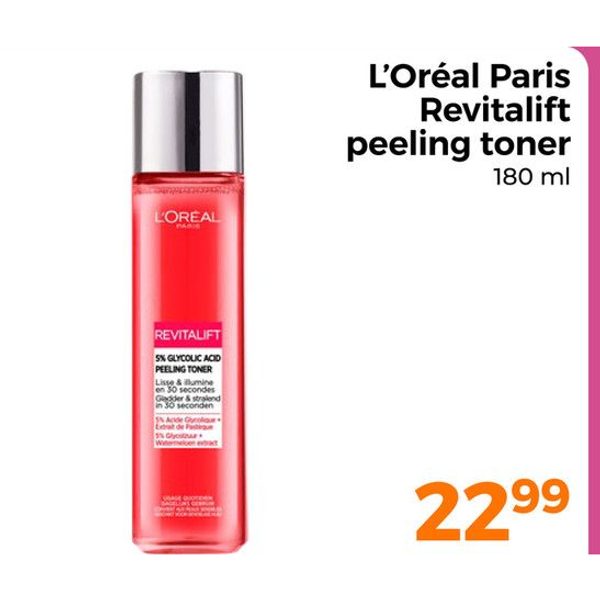 L'Oréal Paris Revitalift peeling toner