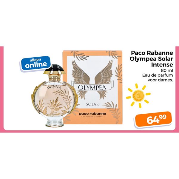 Paco Rabanne Olympea Solar Intense