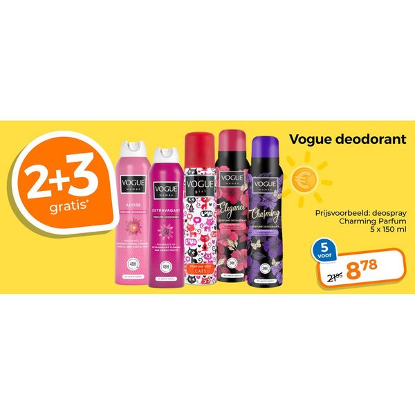 Vogue deodorant