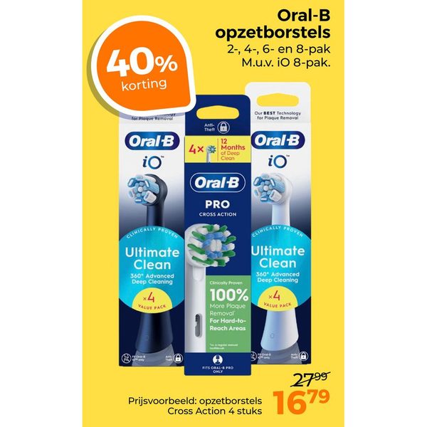 Opzetborstels Cross Action