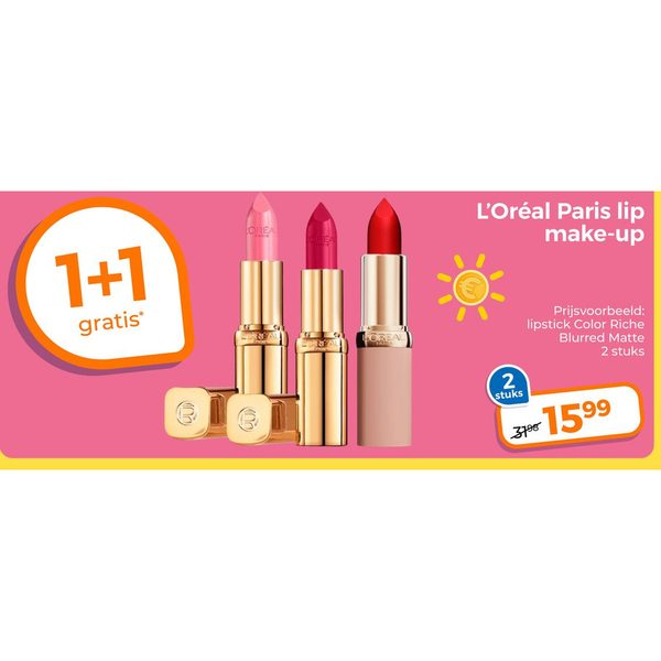 L'Oreal Paris lip make-up
