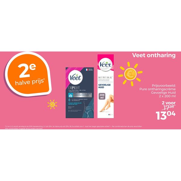 Veet ontharingsproducten