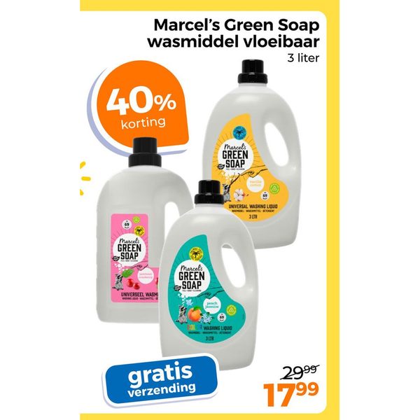 Marcel's Green Soap wasmiddel vloeibaar