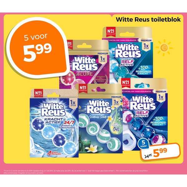 Witte Reus toiletblokken