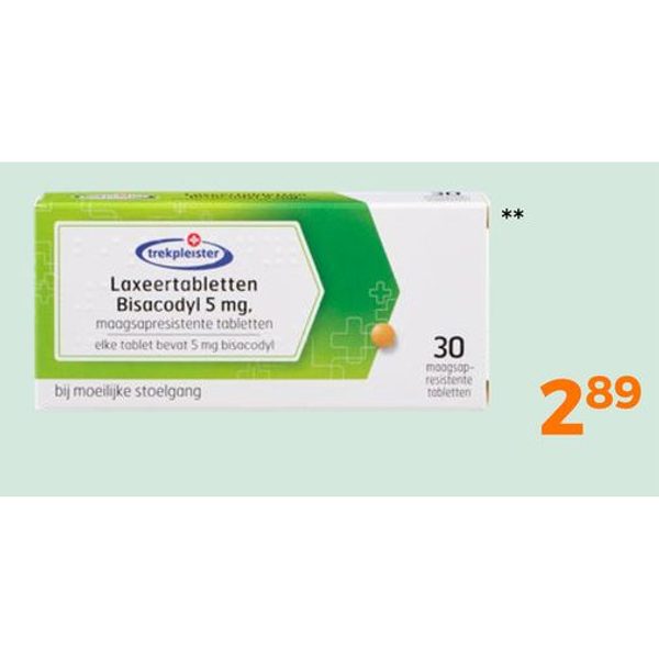 laxeertabletten bisacodyl 5 mg