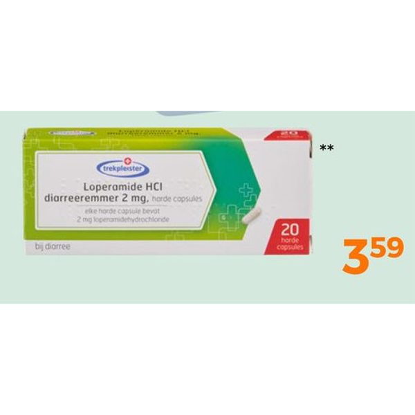 loperamide HCl diarree-remmer