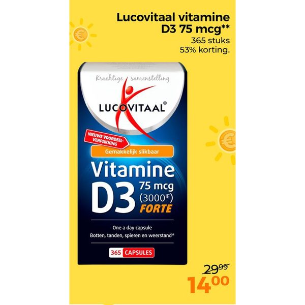 Lucovitaal Vitamine D3