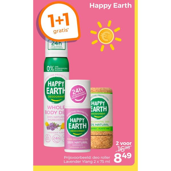 Happy Earth deodorant