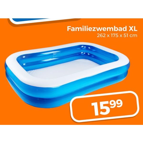 Familiezwembad XL