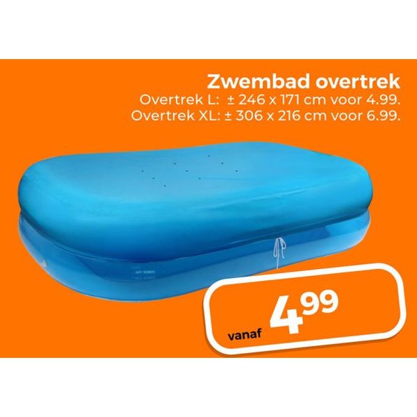 Zwembad overtrek