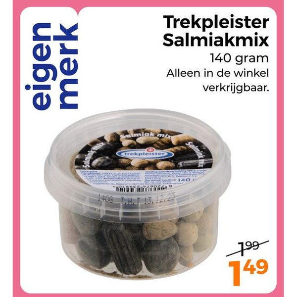 Trekpleister Salmiakmix