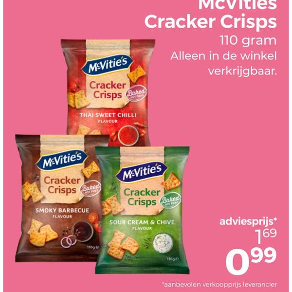 McVities Cracker Crisps