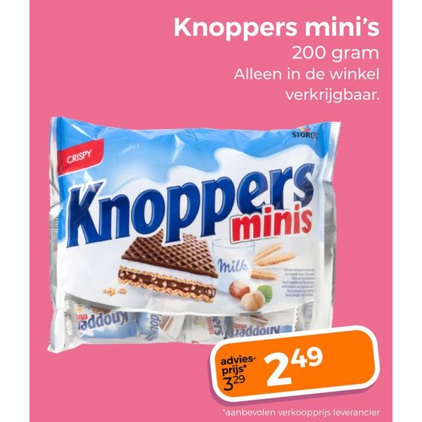 Knoppers mini's