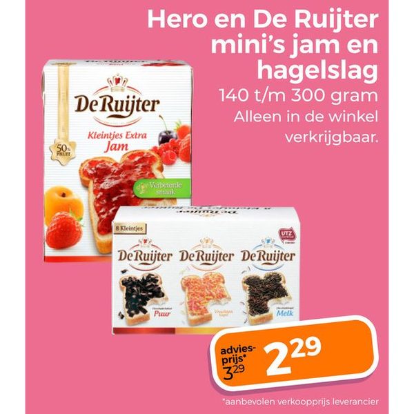 Hero en De Ruijter mini's