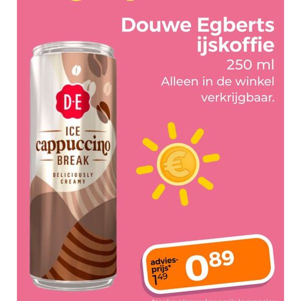Douwe Egberts ijskoffie