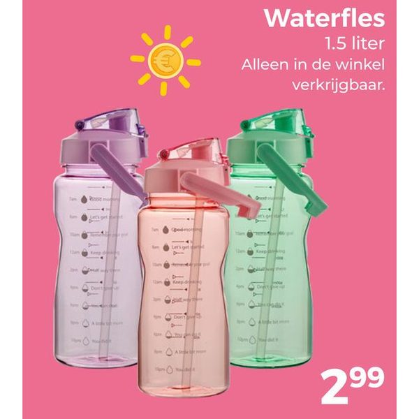 Waterfles
