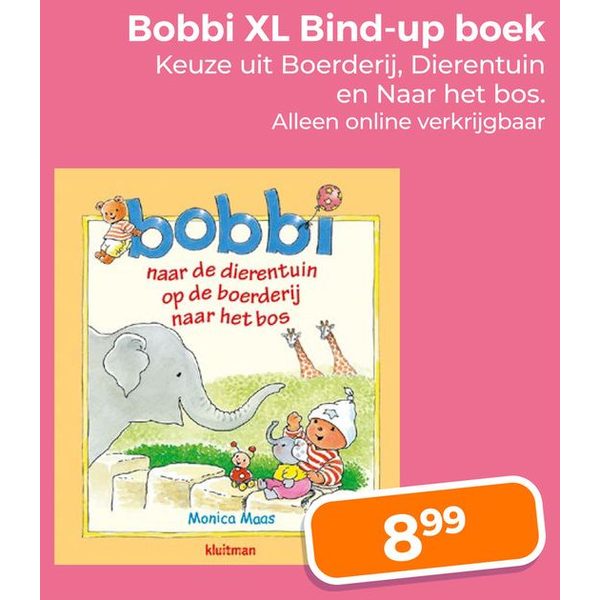 Bobbi XL Bind-up boek