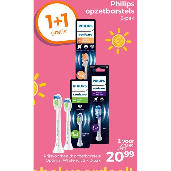 Philips Sonicare opzetborstels