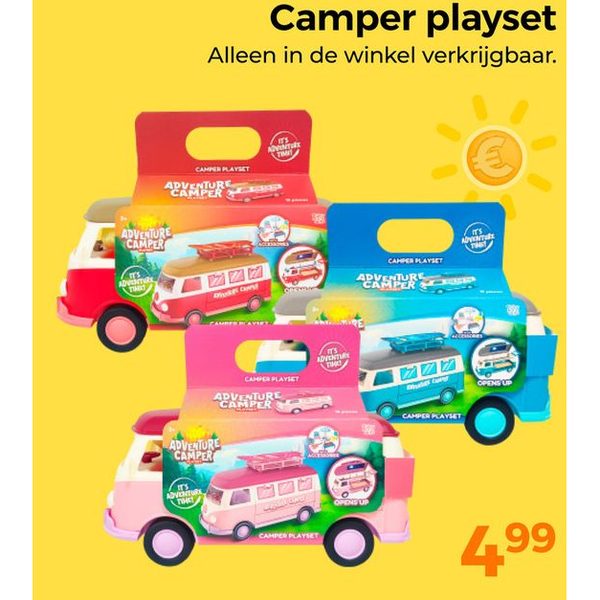 Adventure Camper playset
