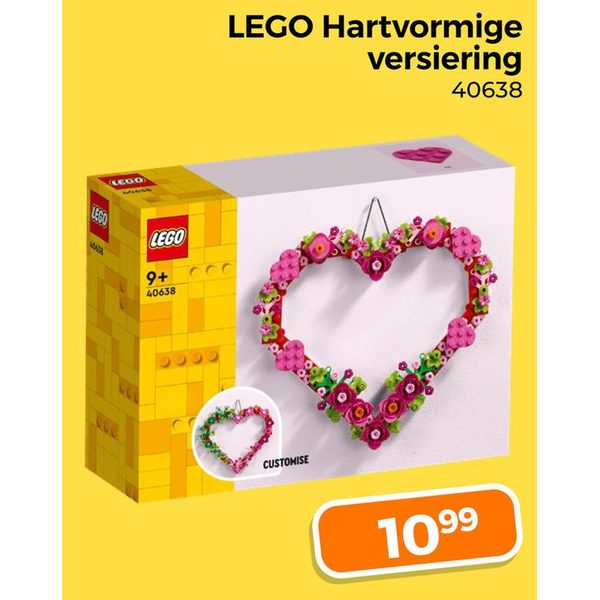 LEGO Hartvormige versiering