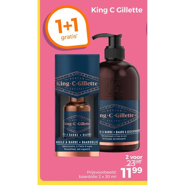 King C Gillette baardverzorging