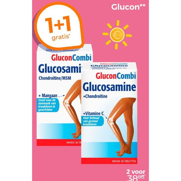 GluconCombi supplementen