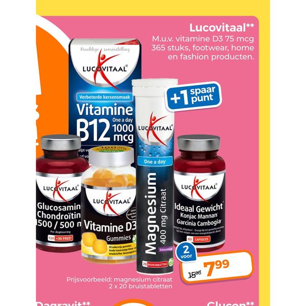 Lucovitaal supplementen