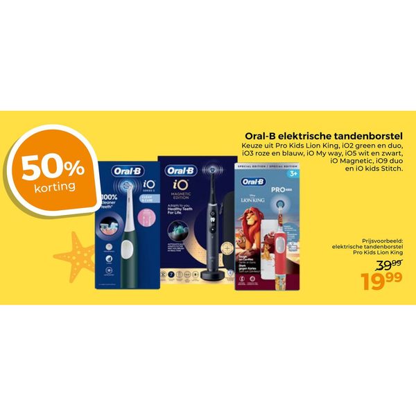 Oral-B elektrische tandenborstel
