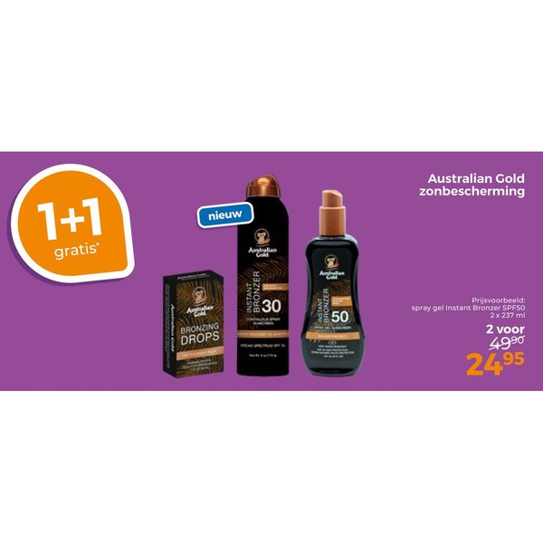Australian Gold zonbescherming