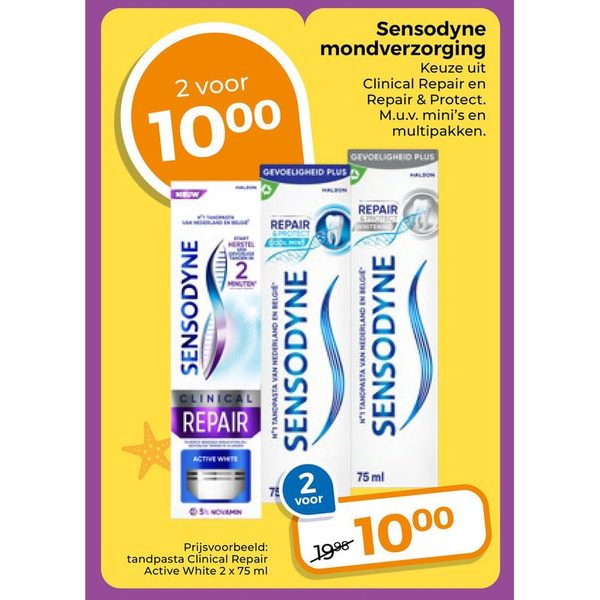 Sensodyne mondverzorging