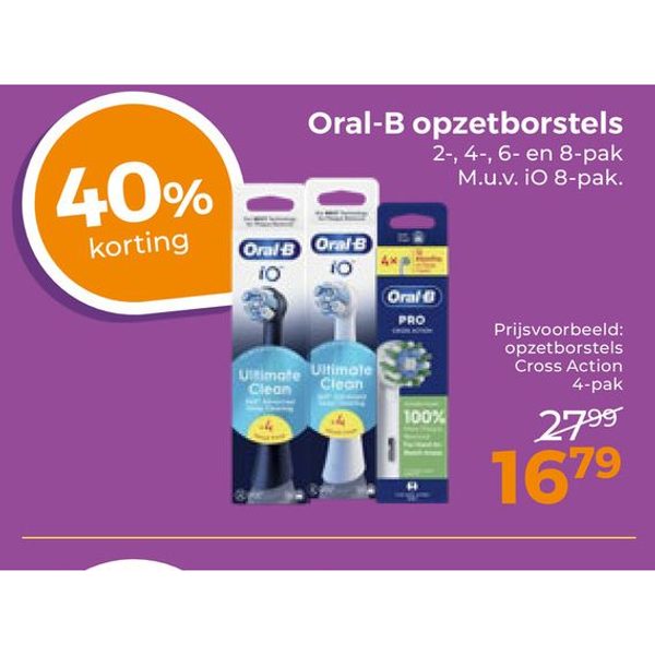 Oral-B opzetborstels