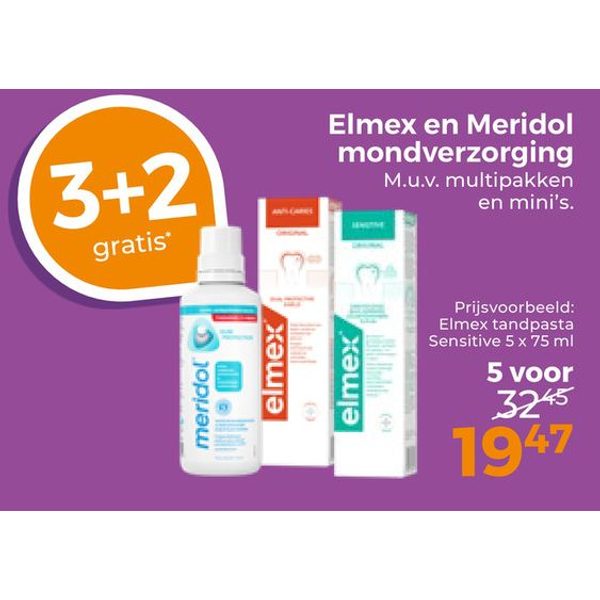 Elmex en Meridol mondverzorging