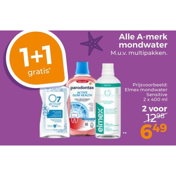 A-merk mondwater