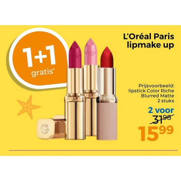 L'Oréal Paris lipmake up