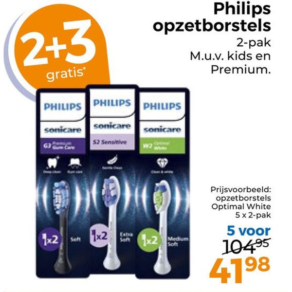 Sonicare opzetborstels