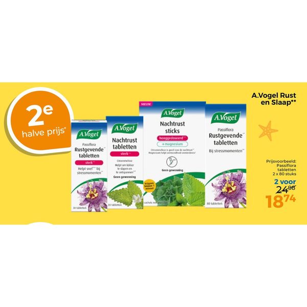 Rust en Slaap tabletten