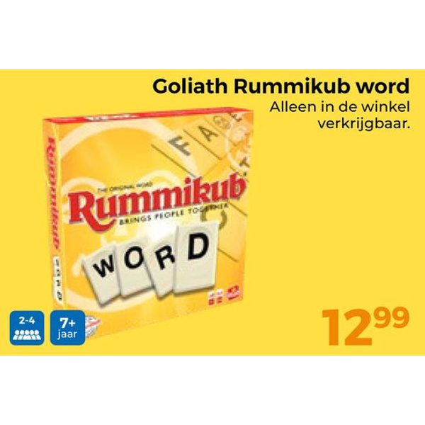 Goliath Rummikub word
