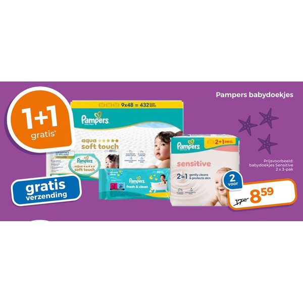 Pampers babydoekjes