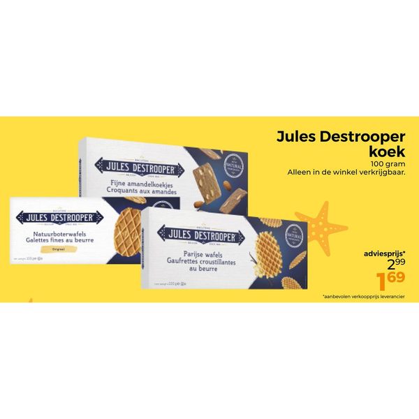 Jules Destrooper koek
