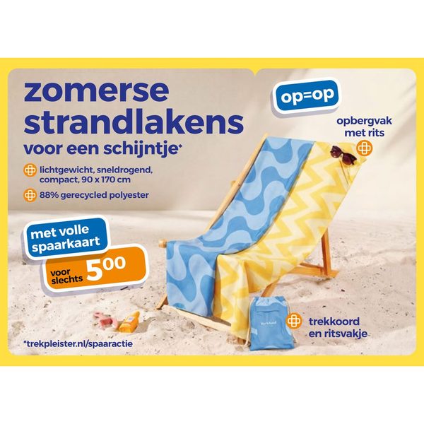 zomerse strandlakens