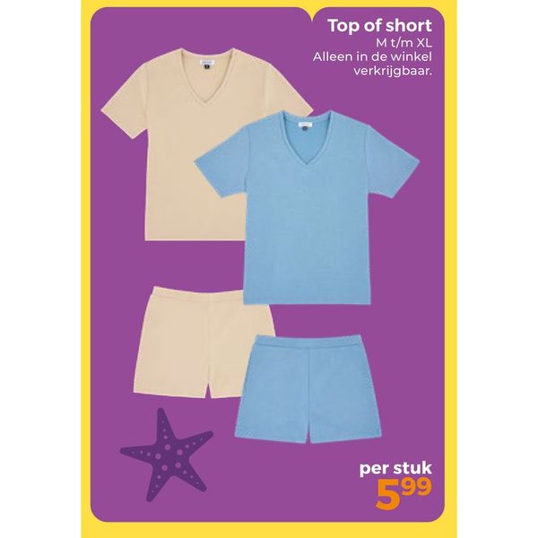 Top of short