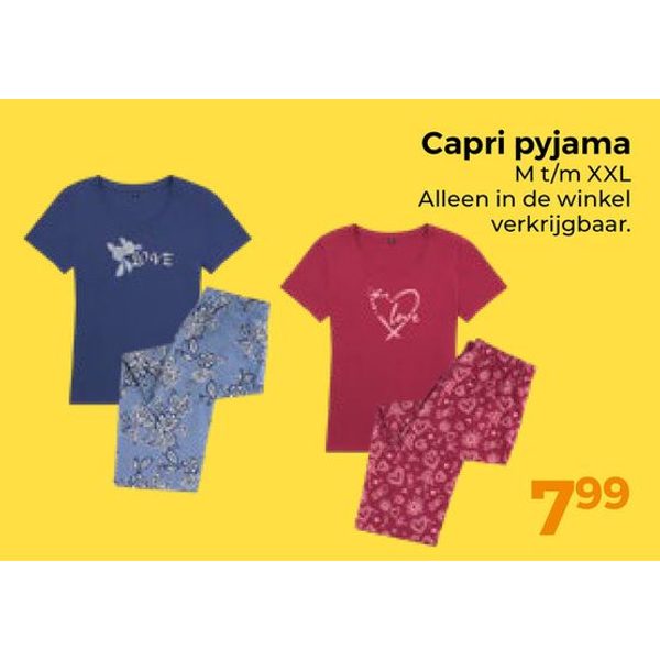 Capri pyjama