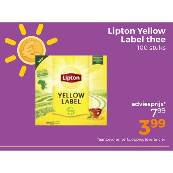 Lipton Yellow Label thee