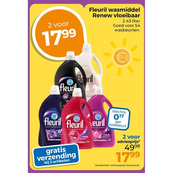 Wasmiddel Renew vloeibaar