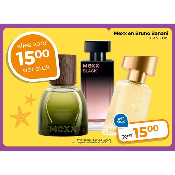 Mexx en Bruno Banani eau de parfum